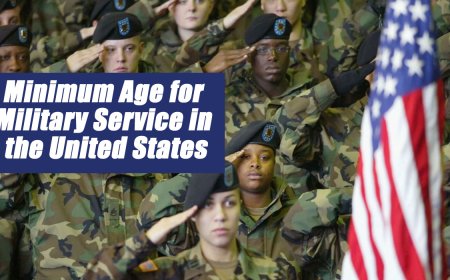 Minimum Age for Military Service in the United States