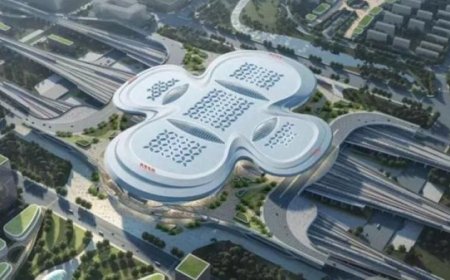 Ped-Shaped Station in China: A Design That Surprises People